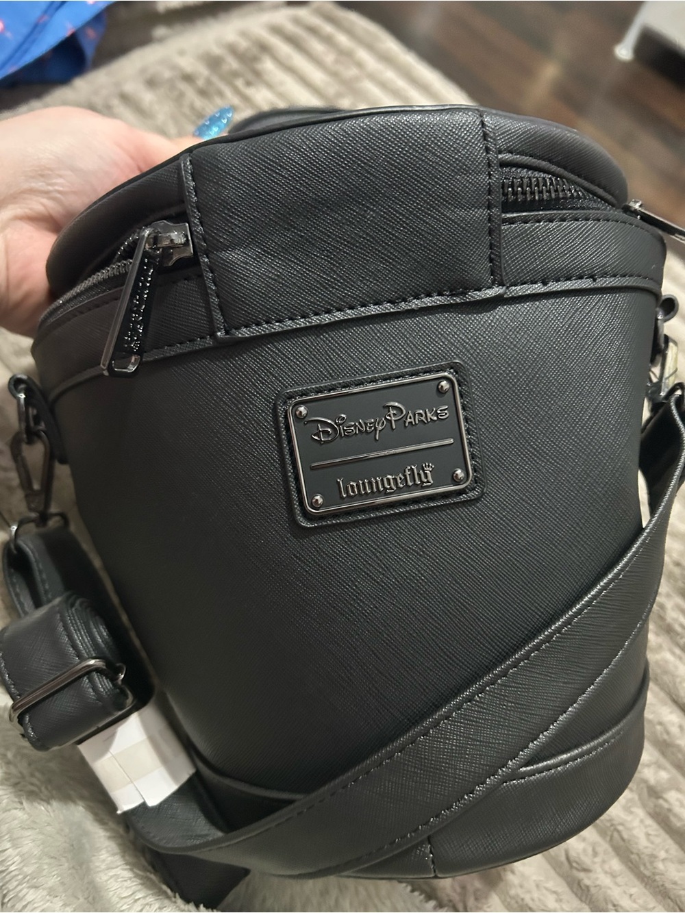 Disney Black Loungefly Bucket Crossbody Bag